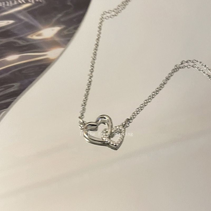 Collier coeur pour fille/femme