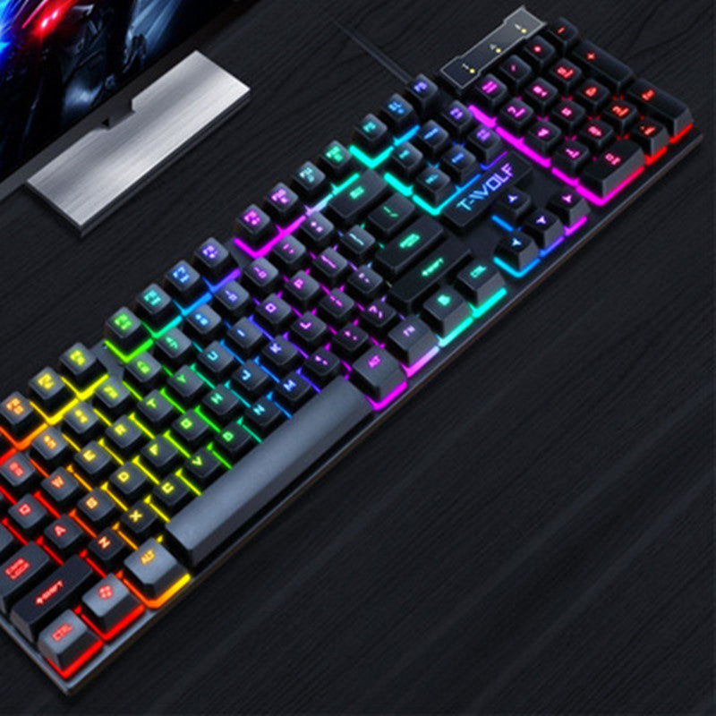 Clavier et souris PC lumineux pour Gaming