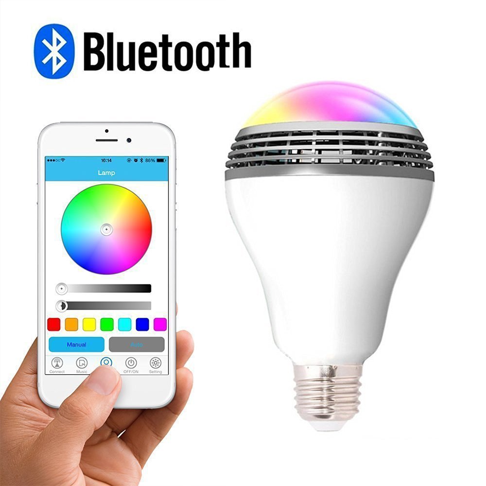 Ampoule LED avec enceinte bluetooth